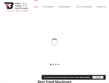 Tablet Screenshot of bestusedmachines.com